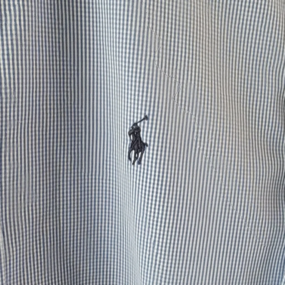 Ralph Lauren Blue Check Button Down - Picture 3 of 7